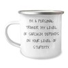 Spring Pet Products Personal Trainer Camping Mug: 'I'm A Personal