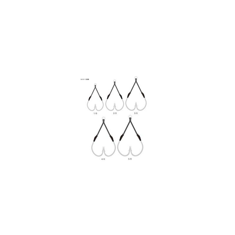 NatureBoys Iron Hook ST IHST-20#2/0 (Pack of 2)