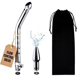 Kit De Enema De Ducha, Sistema De Limpieza Con Boquilla De Ducha Y Válvula De Control De Agua Para Hombres Y Mujeres, Limpieza Portátil.