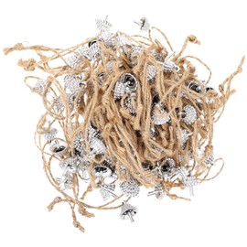 Pack of 100 Christmas Tree Baubles Accessories Christmas Foam Pendant Christmas Baubles Pendant DIY Christmas Decoration