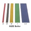 DXEUD Gingham Ribbon 50 Yard Each Roll 100% Polyester Woven