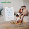 Wengart Electric Heating Thermostat Digital Programmable WG02B05, LCD Touch Screen,