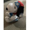 Dandee Peanuts Pilot Snoopy Christmas Animated Light Up Musical Plush