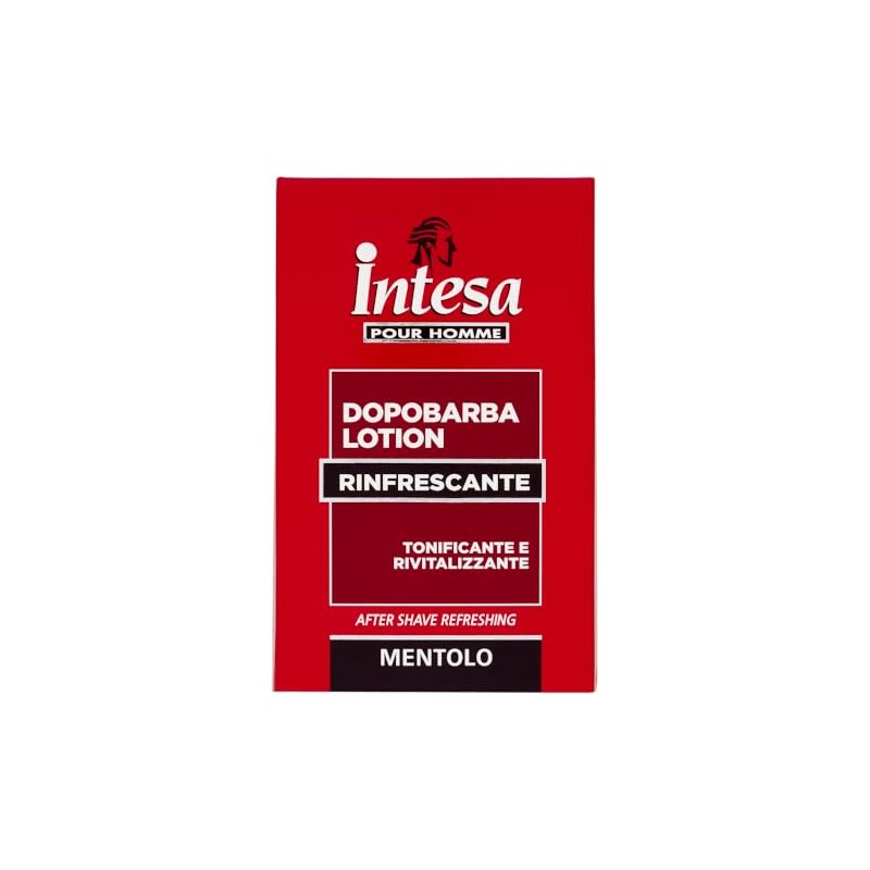 INTESA POUR HOMME | Dopobarba Rinfrescante, Tonificante 100 mL