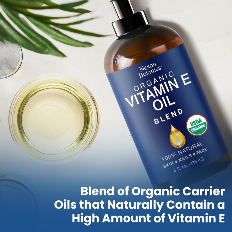 Nexon Botanics Organic Vitamin E Oil Blend 8 fl oz