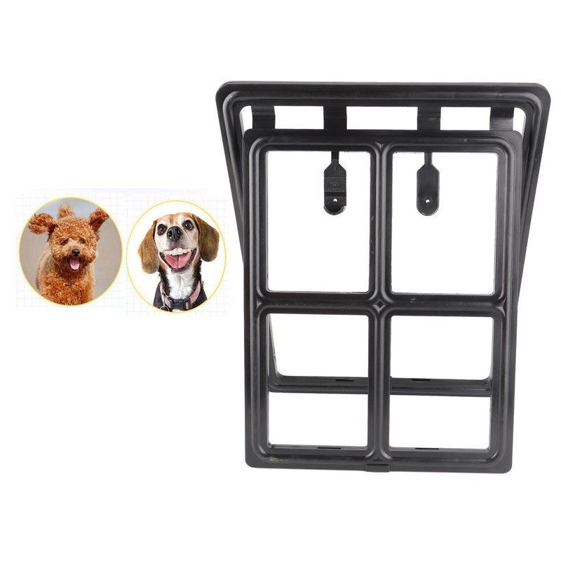 Pet Screen Door Professional Bite Resistant Free Access Lockable Dog