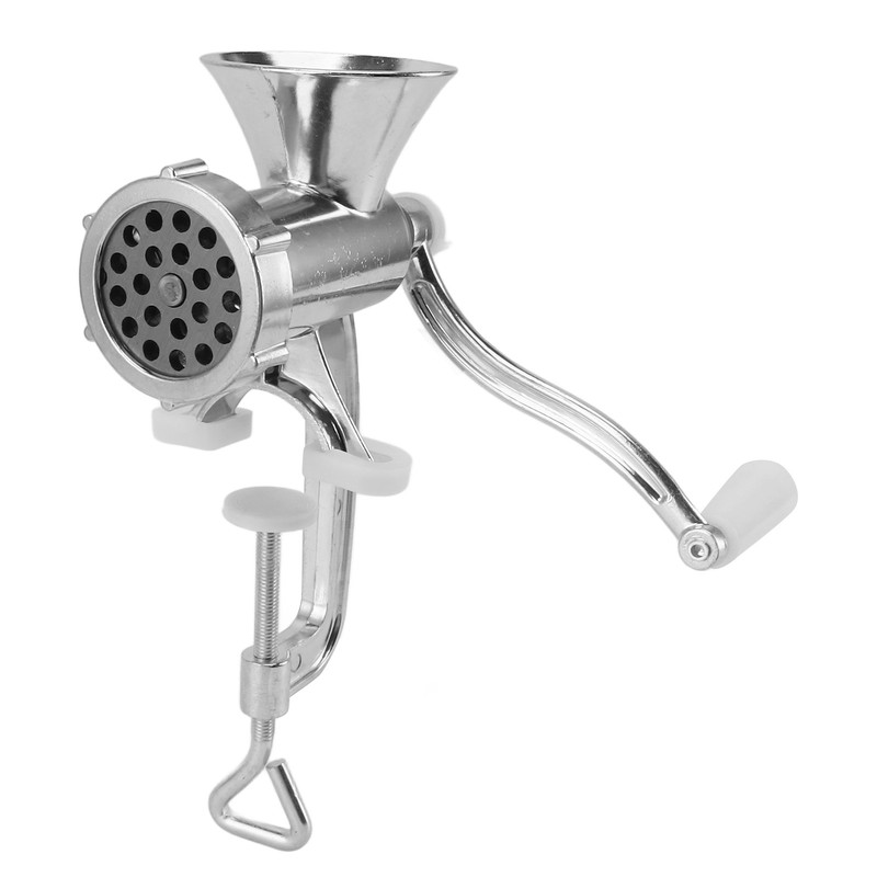 Aluminum Alloy Manual Meat Grinder Sausage Stuffer Hand Crank Meat