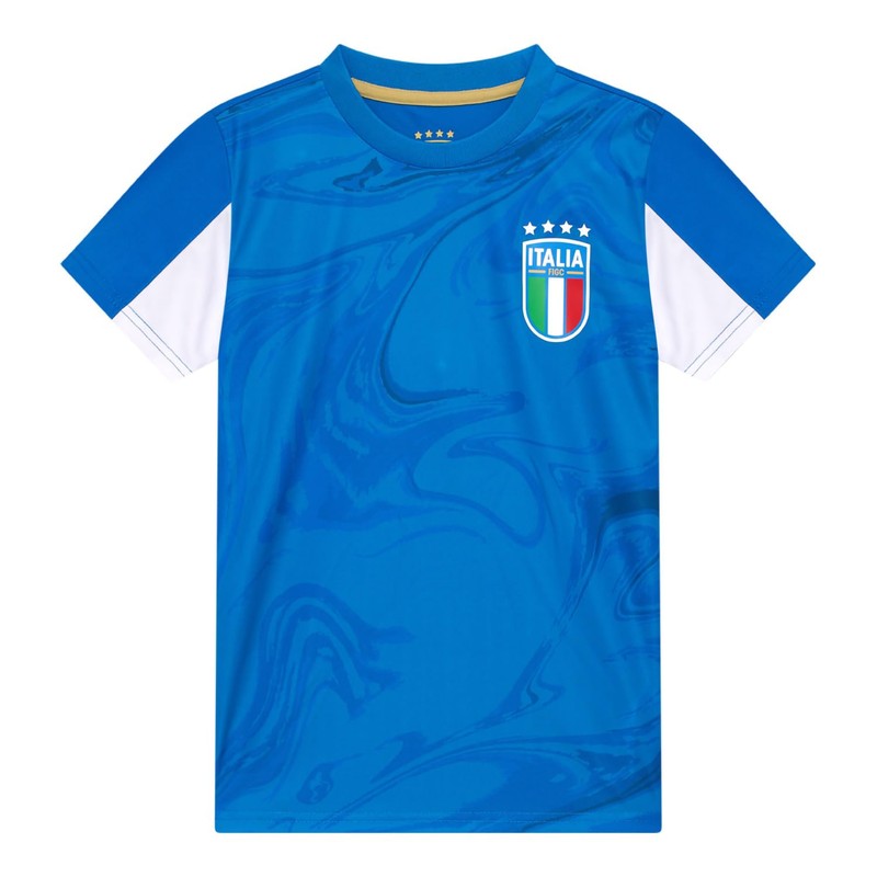 ITALIA FIGC Completo Calcio Ufficiale per Bambino e Ragazzo -