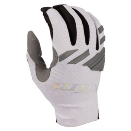 KLIM Men's XC Lite Off-Road Motorcycle Gloves -Size XL - White