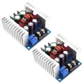 2pcs Constant Current CC CV Buck Converter Module DC 6-40V to 1.2-36V 20A 300W Adjustable Step Down Voltage Regulator Power Supply Module