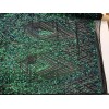 NEW CREATIONS FABRIC AND FOAM INC GREEN IRIDESCENT GEOMETRIC DIAMOND