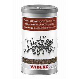 Wiberg - Black Pepper, Coarsely Ground, 520 g, Aroma Safe Spice