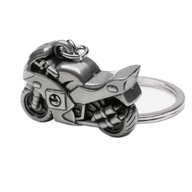 iPobie Motorcycle Decoration Keyring,3D Metal Motorbike Superbike Scooter Keyring Gift