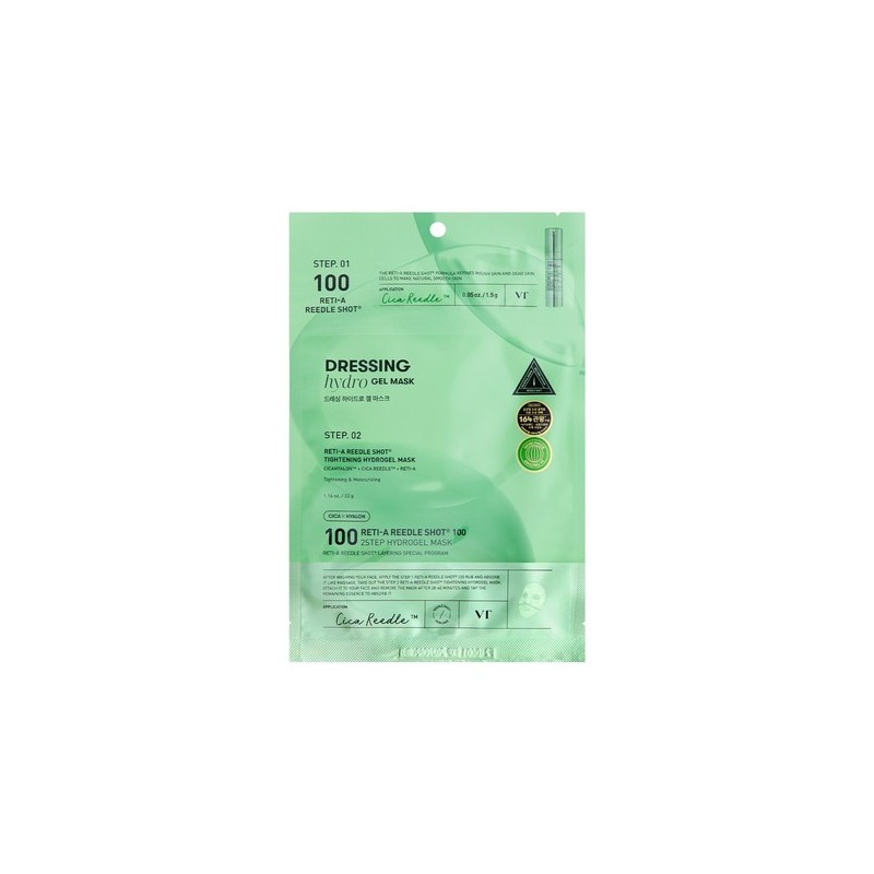 VT Riddle Shot 2-Step Hydrogel Mask 10 Sheets (Select 1