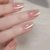 Happy Distribution Transparent Glossy Nail Tips Natural Gloss Nails, Skin Tone, 1 Piece, XS / 해피유통 투명 광택 네일팁 자연광택 손톱, 스킨톤, 1개, XS
