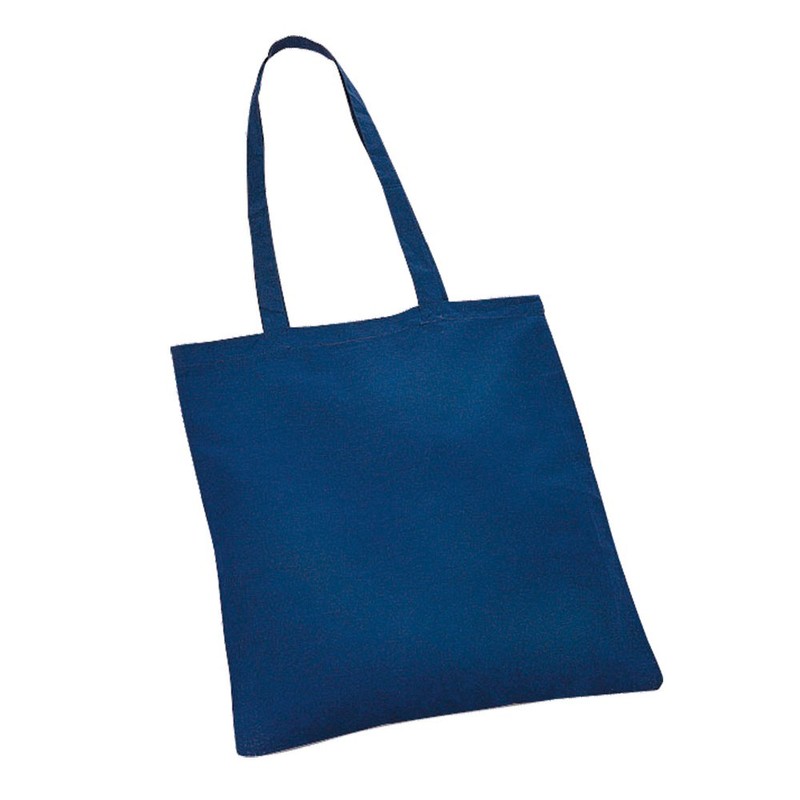 eBuyGB Pack of 10 Cotton Shopping Canvas and Beach Tote