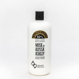 Alyssa Ashley Musk Hand & Body Lotion, 25.5 Ounce