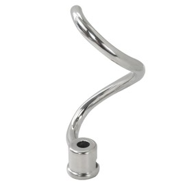 Misimain Dough Hook Attachment for KitchenAid 6QT Bowl-Lift Stand Mixers Efficient Dough Kneading Tool Perfect for Bread Pizza and Cookies Save Time and Effort with Spiral Design Ideal Kitchen Gadget