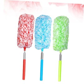 Zerodeko 3pcs Stretchable Fiber Duster Microfiber Cleaning Tools for Home Office Kitchen and Car for Hard Reach Areas and High Ceilings Random Colors