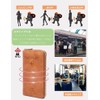 LAZENDA Passport Case, RFID Skimming Prevention, Multi-functional Storage Pocket, Zippered