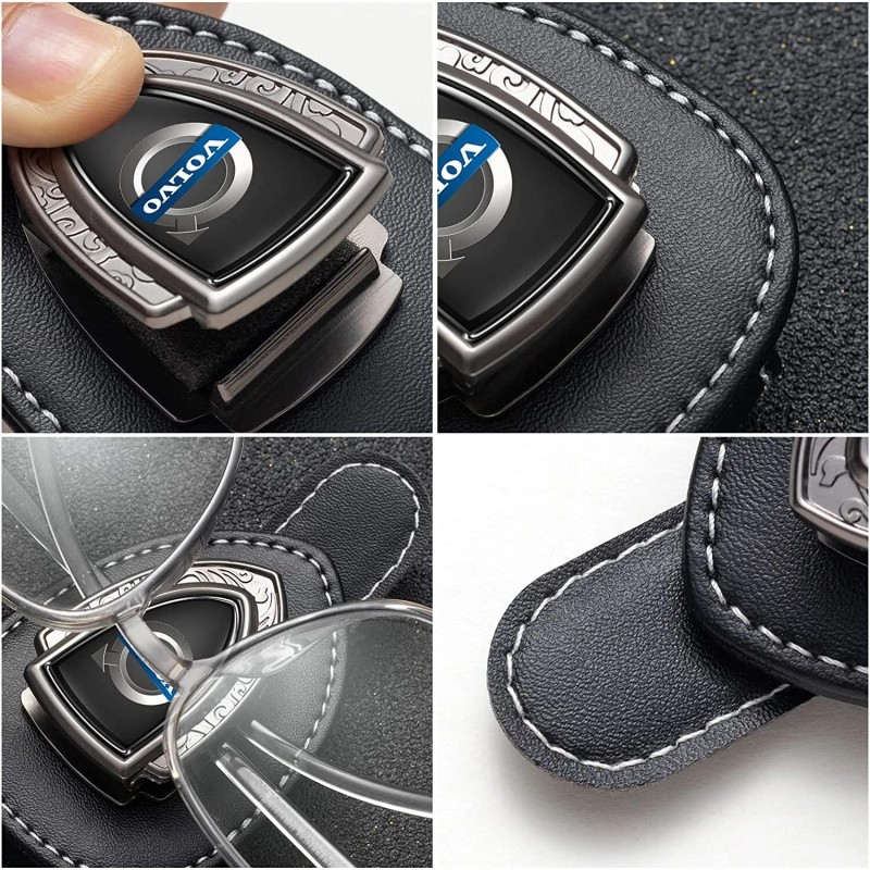 tank sun visor eyeglass holder for volvo