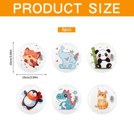 Hand Warmers, Pack of 6 Reusable Pocket Warmers Children, Pocket Heating Pad, Heat Cushion, Finger Warmer, Hand Warmer, Children's Hand Warmer, for Warm Fingers in Autumn and Winter Reusable