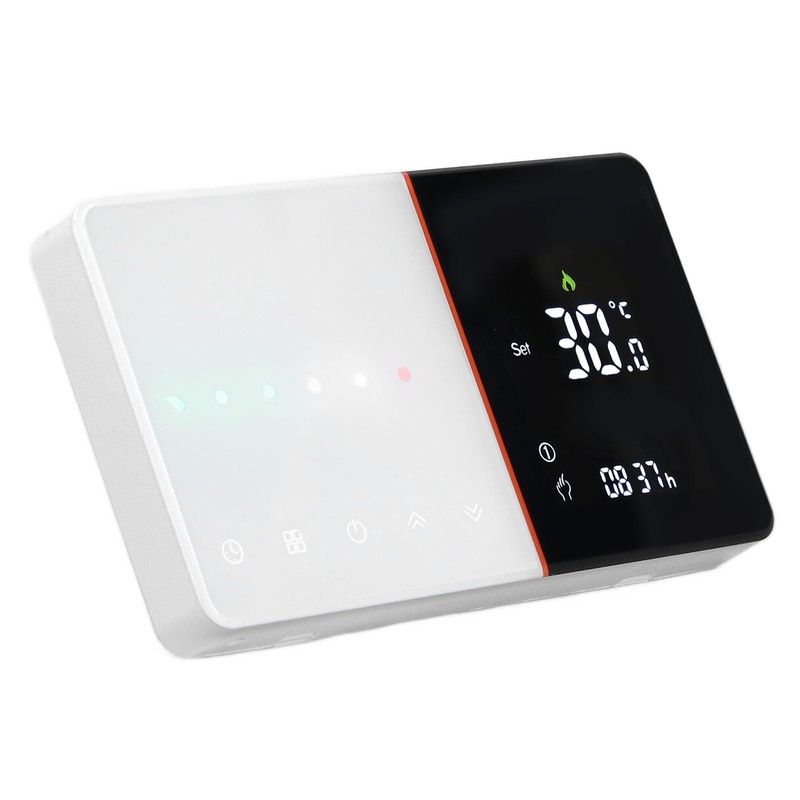Thermostat with WIFI Voice Control Timed Programmable Slider LCD Negative