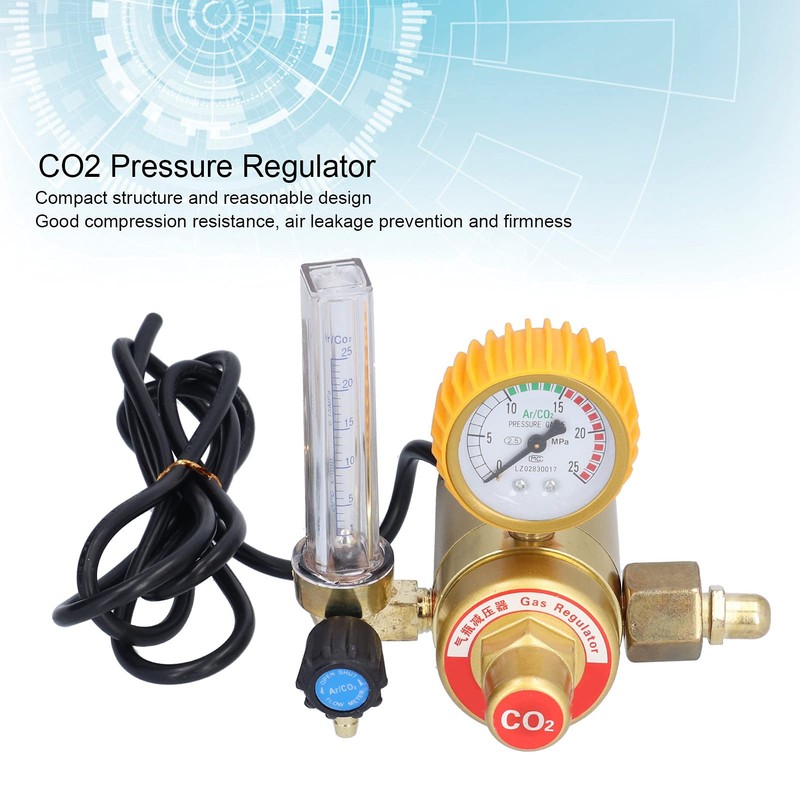CO2 Regulator, High Power Heating High Accuracy Compression Resistance CO2