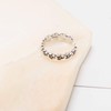 SNORSO Blossom Flowers Adjustable Rings for Women Interwined Flowers Boho