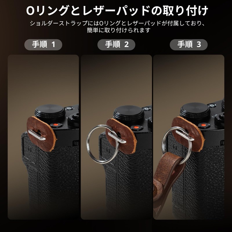 SmallRig Universal Braided Shoulder Strap (Grey) 5057