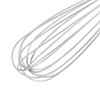 Vogue DA044 Heavy Duty Whisk, Black Vinyl Handle, 350mm Length