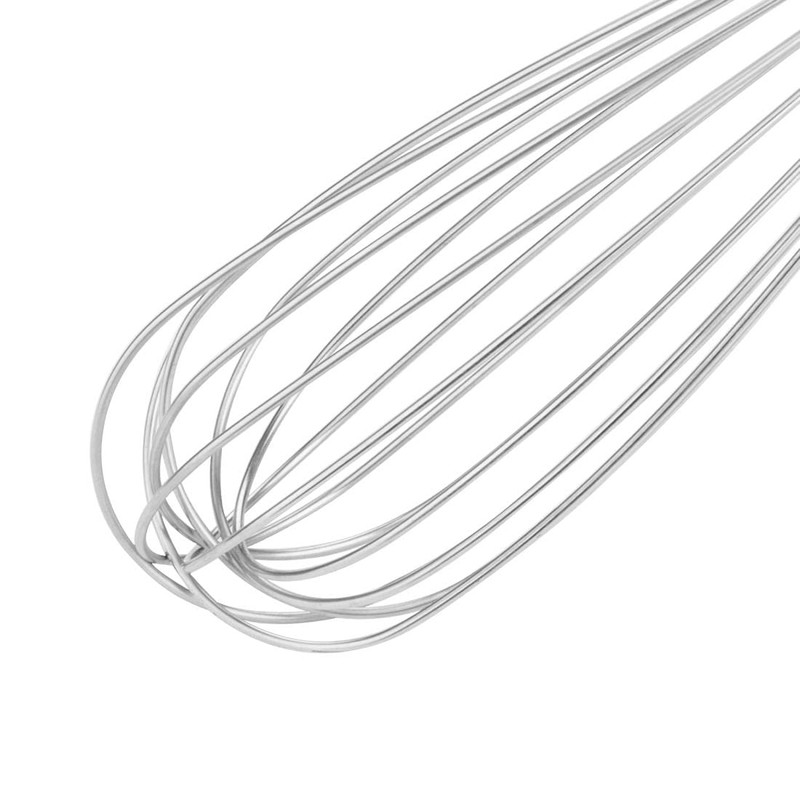 Vogue DA044 Heavy Duty Whisk, Black Vinyl Handle, 350mm Length