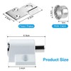 2Pcs White Sliding Patio Lock Sliding Patio Door Latches Set