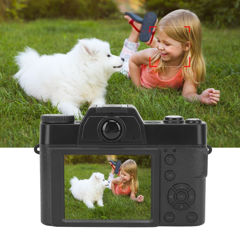 Digital Camera with Microphone Fill Light 1500mAh 3 In 16x
