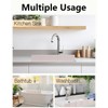 23 Inch Silicone Sink Splash Guard - Kitchen Sink Water