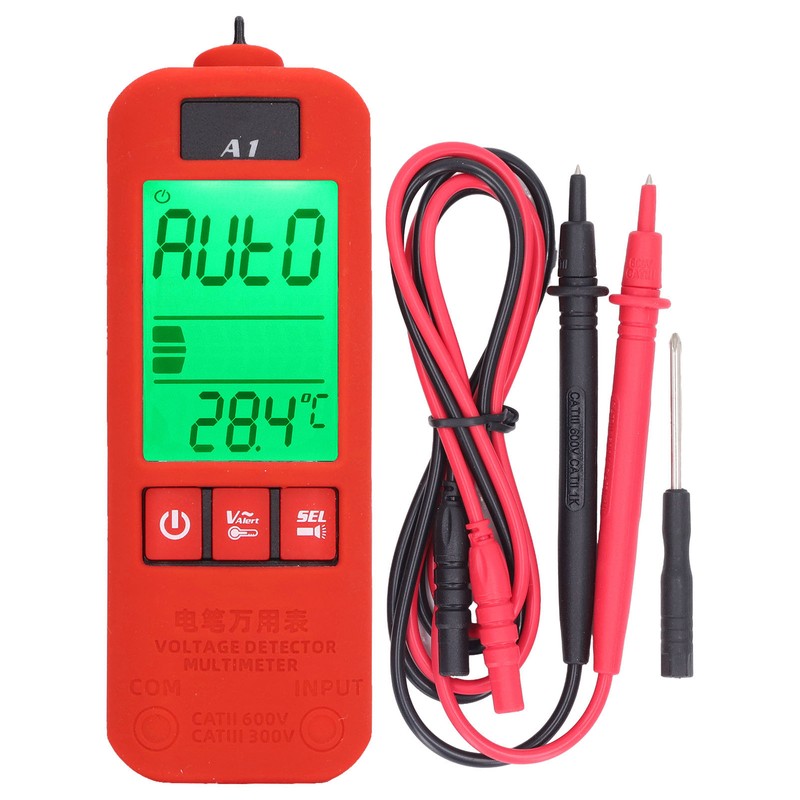 Fully Automatic Multimeter LCD Screen Digital Test Pen Neutral Live