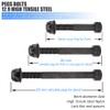 Kutrick Pro Scooter Pegs Set with Axle Hardware 2.5", 3.0",3.5"
