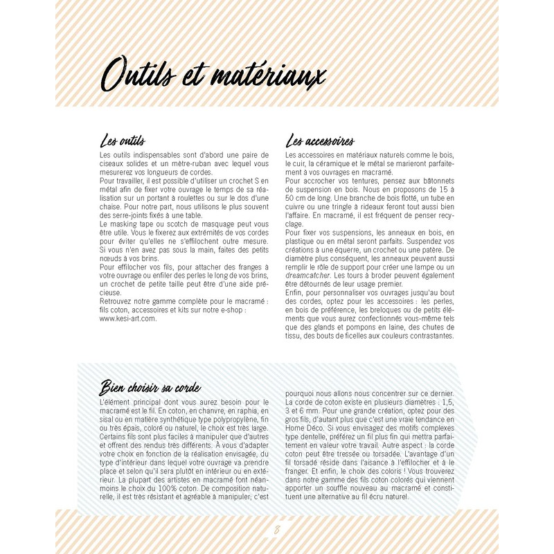 Macramé : Créations pour la maison