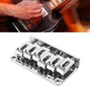 6 String Guitar Bridge Replacement Zinc Alloy Electric Guitar Saddle