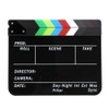 Acrylic Clapboard 9.6x11.7" /25x30cm Dry Erase Director Film Movie Clapper