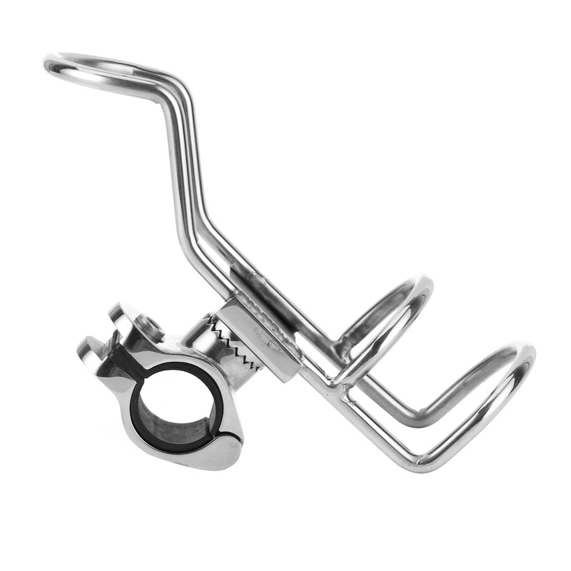 Fishing Rod Rack Holder Pole Bracket Support Base Stainless Steel