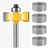Briny River 10 Pieces Guide Bearing for Cutter 3/16" x