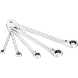 Hazet 606/5 5-Piece Ratchet Ring Jaw Spanner Set