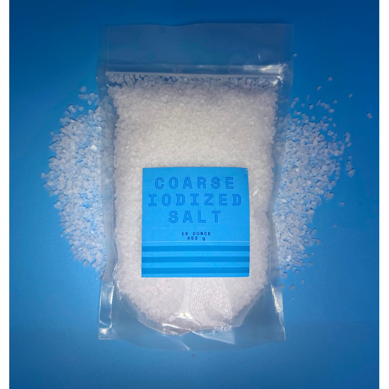 Iodized Salt for Grinder, Coarse Iodized Salt for Grinder Refill