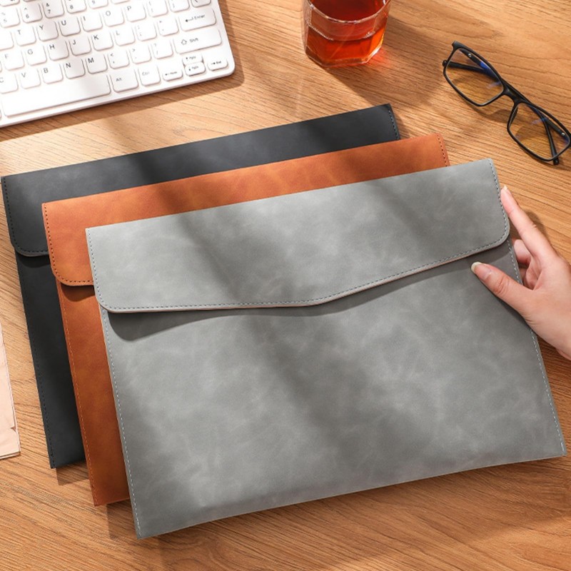 Jinchuan File Folder, Waterproof PU Leather, Document File Case, A4