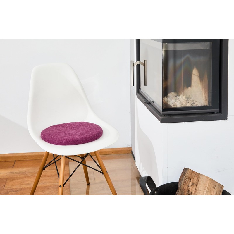 feelz Felt Cushion Seat Cushion Round Felt Various Pink, Purple,