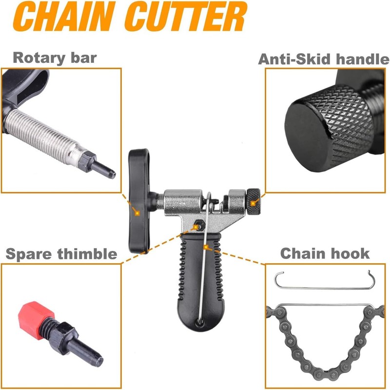 JCZD Bicycle Chain Repair Tool Kit, Cycling Bike Master Link