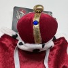 Cat Royal Crown with Kings Cape King Purrington Costume One
