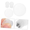 1 Set Stethoscope Diaphragm Ear Tips for Silicone Diaphragms White