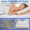 Bed Sheet Holder with Lock Strips Heavy Duty Bed Sheet